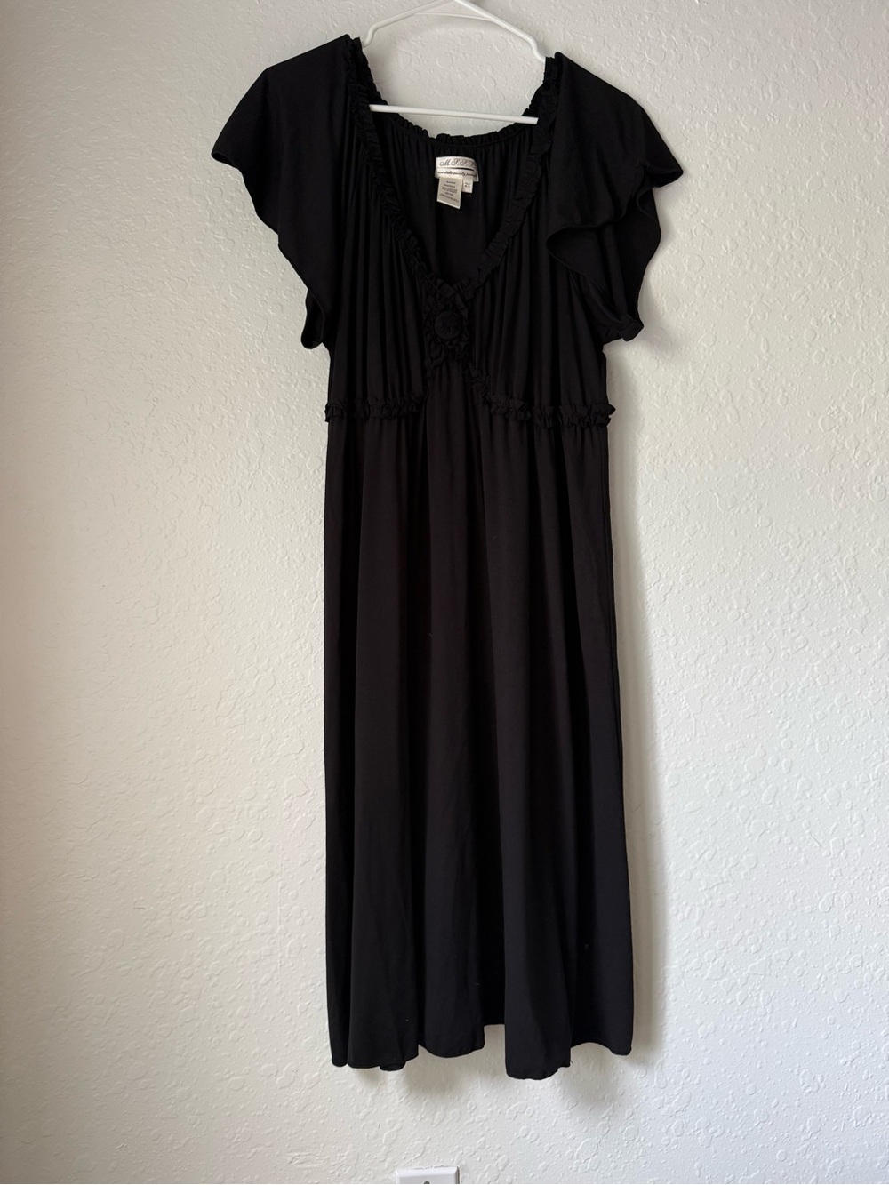 Max Studio Specialty Black Women's Dress Size 2X - Picture 5 of 12